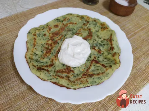 Картопляні лепешки з зеленню
