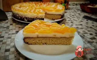 Бісквітний Торт З Мандаринами В Желе