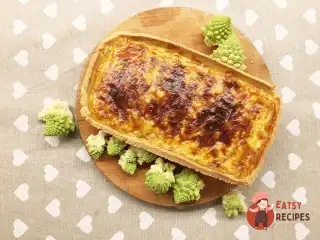 Запіканка зі страккіно та брокколі