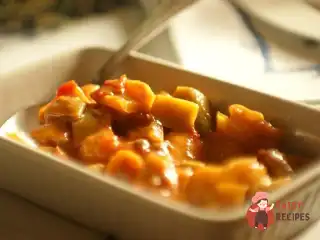 Рагу з різнобарвних перців (Peperonata)