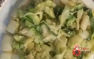 Локшина З Цукіні Зі Спаржею Та Кремом З Авокадо