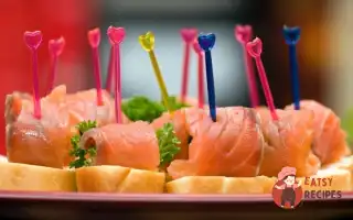 Канапе З Копченим Лососем