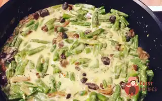 Стручкова Квасоля З Грибами
