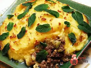 Аші по-грецьки з бараниною