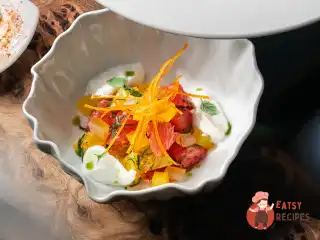 Цитрусове конкассе з тархуном і м'ятою