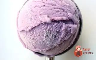 Чорно-Лавандове Морозиво
