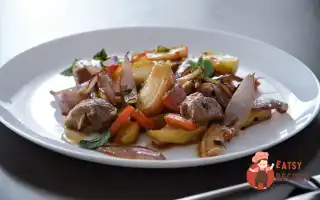Свинина В Соєвому Соусі З Овочами