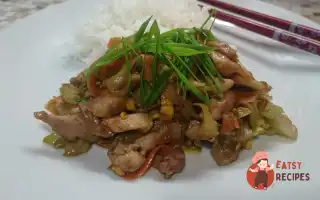 Курка З Овочами По-Китайськи