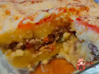 Картопляна запіканка з фаршем