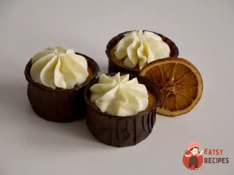 Апельсинові капкейки