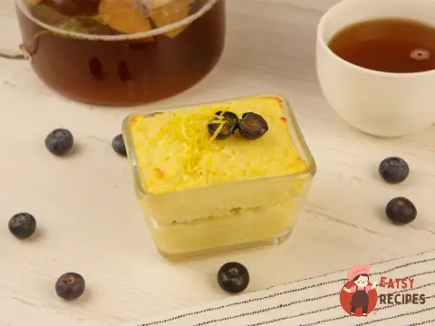 Сирна запіканка з лохиною