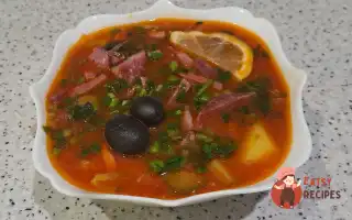 Солянка З Ковбасою