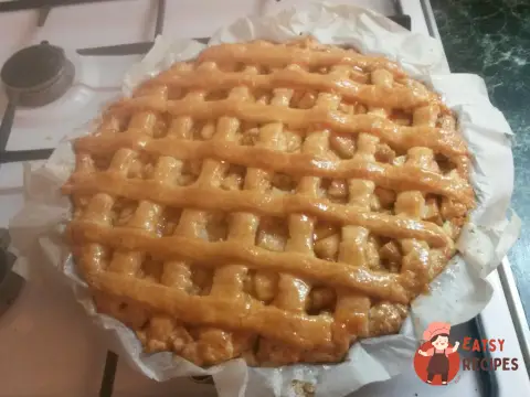 Голландський яблучний пиріг