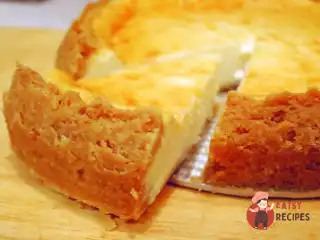 Ніжний сирно-вершковий чізкейк