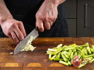 Крок 3: Спагетті зі спаржею