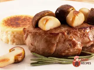 Телятина з крем-брюле із сиру