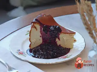 Баскський чізкейк з сиром