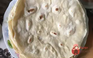 Бездріжджовий Лаваш Із Зеленню
