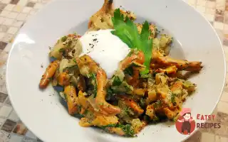 Лисички У Сметані