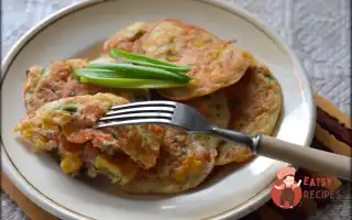 Оладки З Креветками Та Кукурудзою