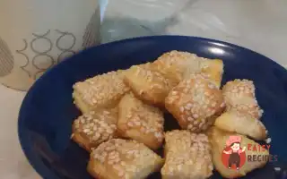 Сирне Печиво З Кунжутом