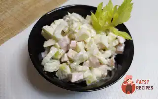 Салат Із Селери Та Копченої Курки