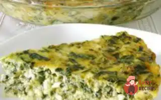 Сирна Запіканка З Сиром Та Зеленню
