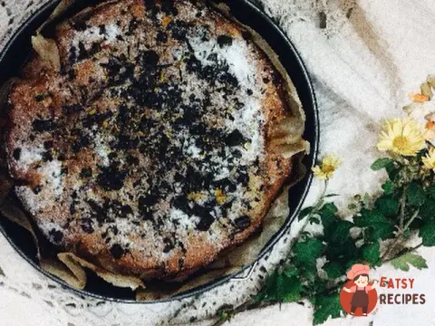 Яблучно-сирний кекс