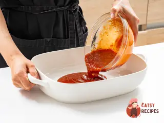Крок 6: Кабачки в духовці з помідорами