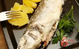 Сибас З Розмарином, Запечений У Соляній Кірці
