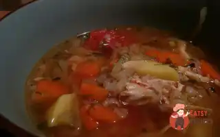 Гречаний Суп З Куркою Та Овочами