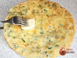 Сирні млинці із зеленню