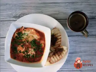 Гострий шакшука з нутом