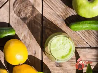 Алое з огірком та яблуком