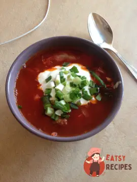 Борщ із яловичини