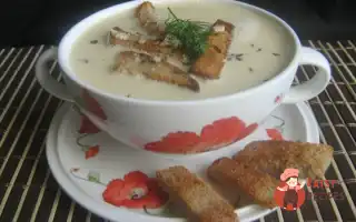 Пивний Суп З Тминно-Чесночними Сухариками
