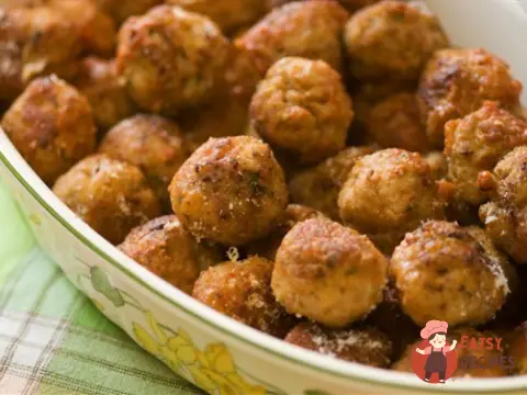 Кульки з яловичини з м'яким сиром