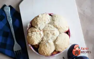 Сливовий Коблер З Мигдалем