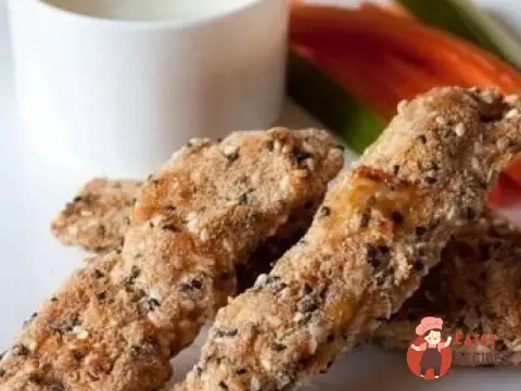 Курячі палички з гірчично-медовим соусом