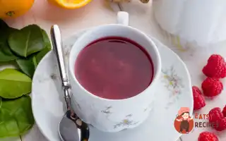 Гарячий Коктейль З Малиною Та Шипшиною
