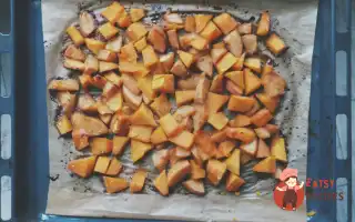 Гарбуз, Запечений З Персиками, Ромом, Медом Та Розмарином