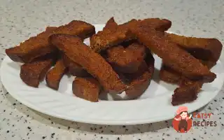 Закуска До Пива З Чорного Хліба Й Кетчупу