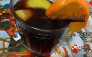 Яблучний Сидр З Червоним Вином Та Корицею