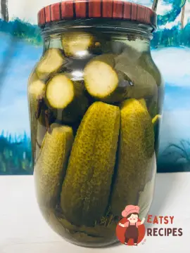 Мариновані медові огірки