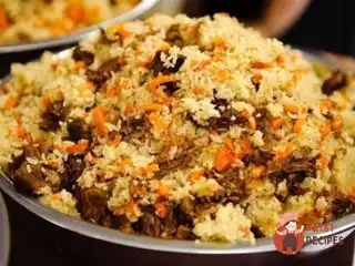 Плов легкий з томатною пастою