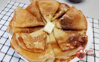 Заварні млинці на кефірі