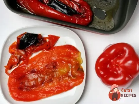 Перці, запечені в ароматній заливці