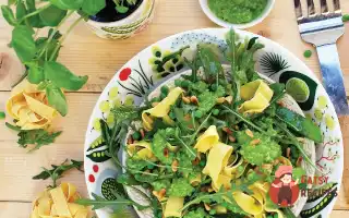 Паста З Песто, Кедровими Горішками Та Руколою