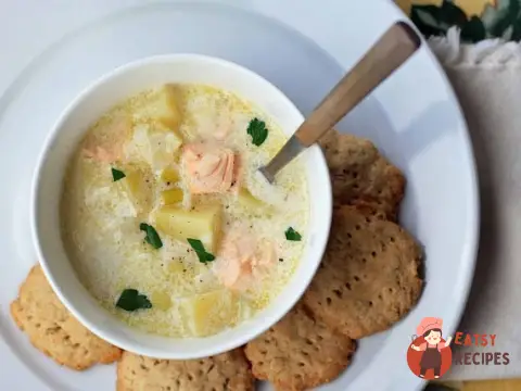 Фінський вершковий суп із лососем (Лохікейтто)