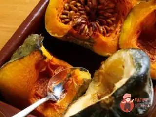 Запечений гарбуз акорн з кленовим сиропом